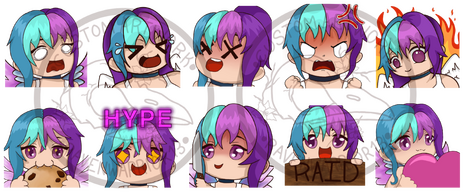 Raven Emotes